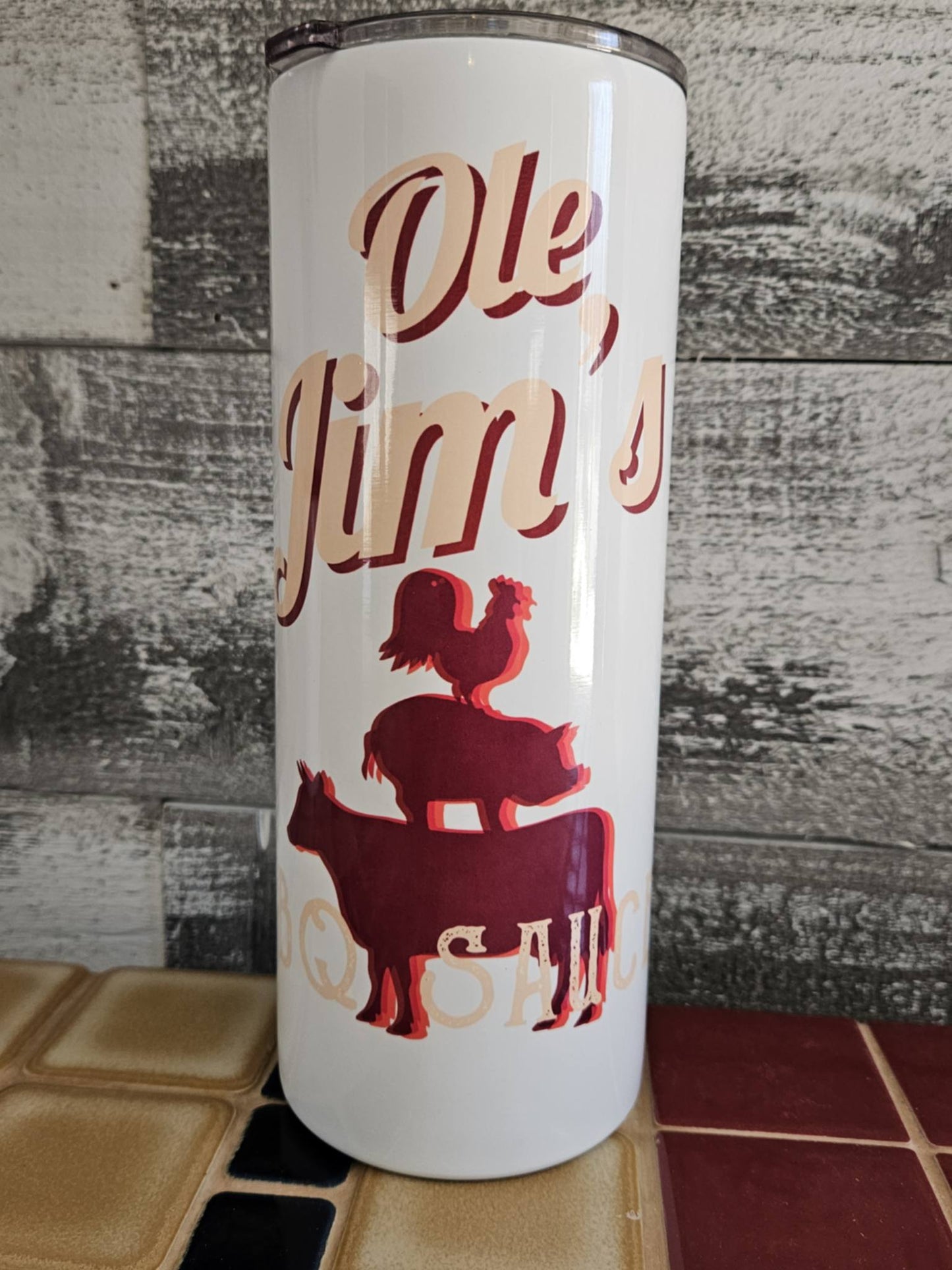 Ole Jim's 24oz metal Tumbler